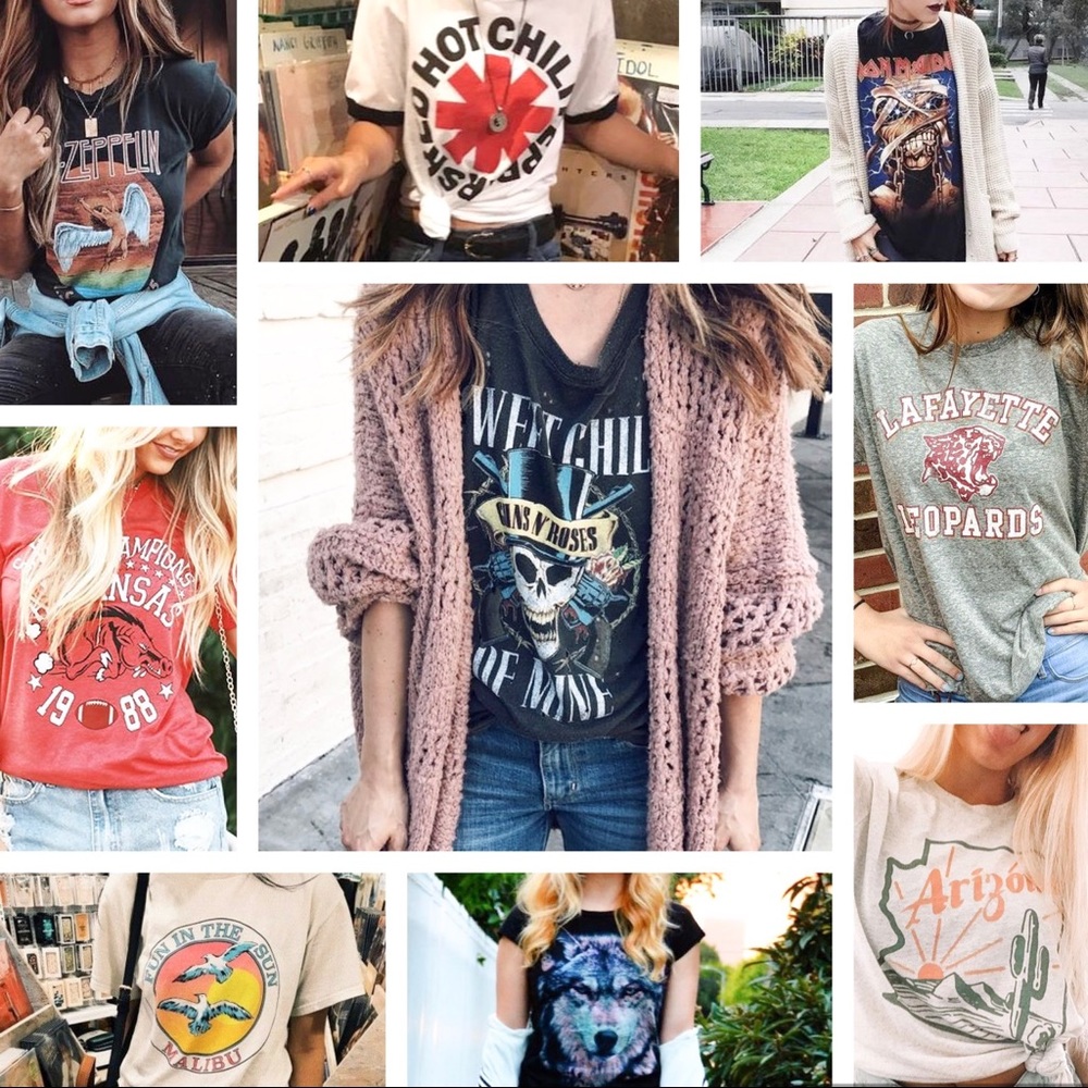 Mystery Graphic Tees | Vintage/Band/Athletic - Picture 6 of 8